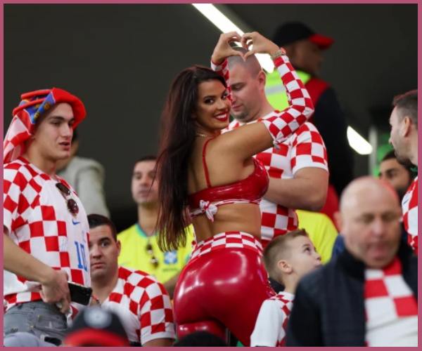 Meet Croatias “hottest Fan” Ivana Knoll For The 2022 World Cup Who Is She Married Biography 