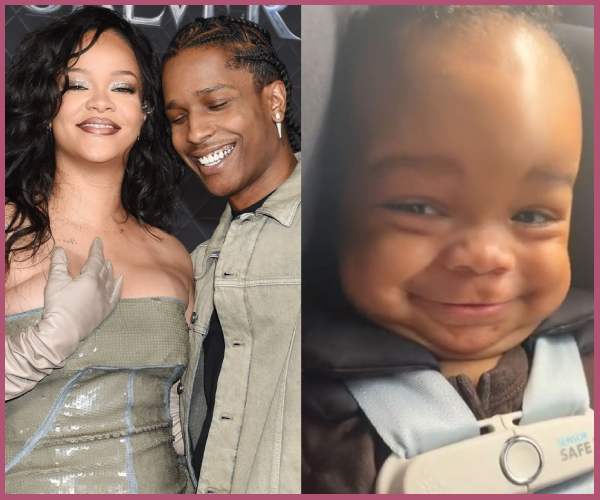 Rihanna Reveals Her Sons Face Officially On Tiktok Video Seven Months