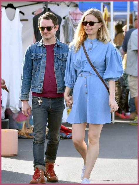 Elijah Wood secretly welcomed a second child with wife Mette-Marie ...