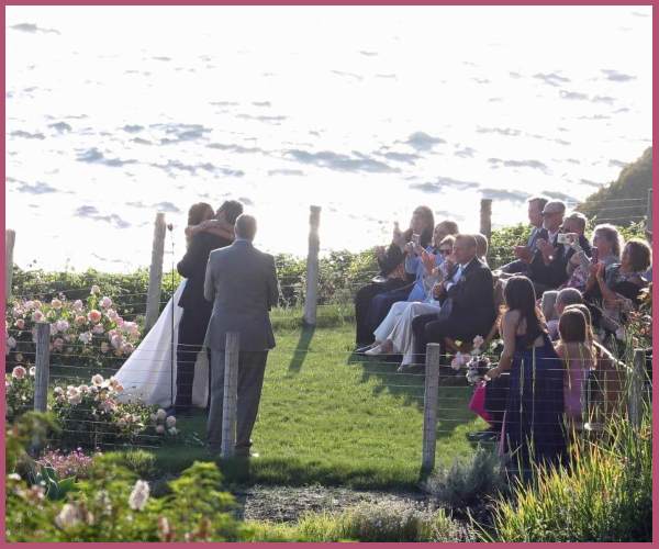 Inside Jon Hamm And Anna Osceolas Wedding At An Outdoor Ceremony In California Married Biography