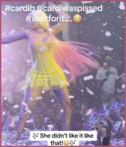 Why Did Cardi B Throw A Microphone At Her Fan While Performing In Las ...