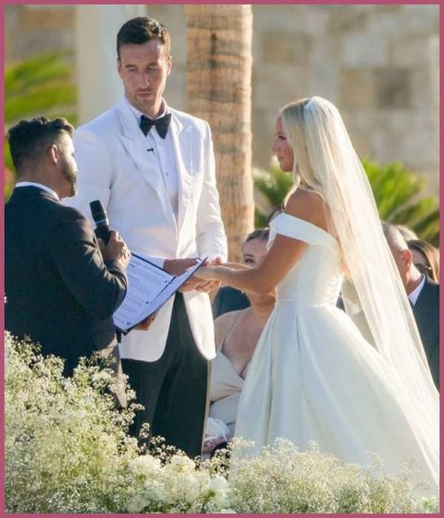 NBA Star Frank Kaminsky And Sportscaster Ashley Brewer Married In A ...