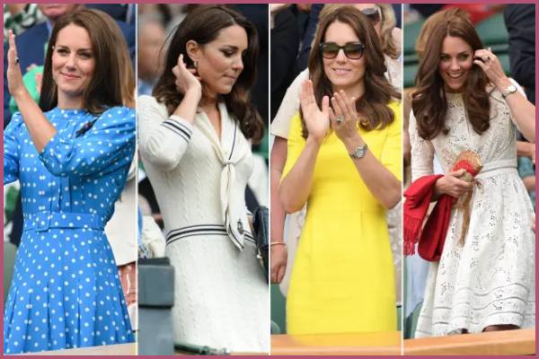A Fashion Icon! Princess Catherine Rocks a Tennis Ball Green Dress at ...