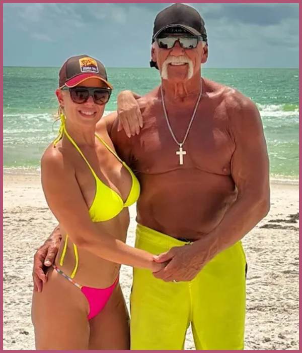 Hulk Hogan Announced His Engagement To Girlfriend Sky Daily Married   Sky Daily Is The Third Partner Of Hulk Hogan 